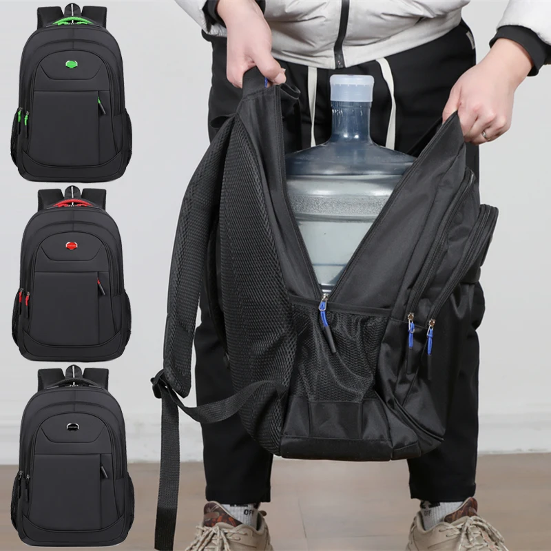 50L Large Capacity Unisex Backpack for Men & Women Travel Office School Commuter Daypack Versatile Laptop Bag Carry-On Backpack