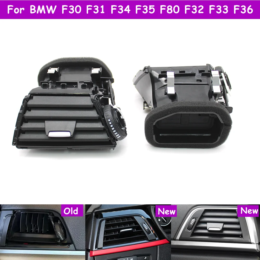 

F30 F31 F34 F35 F80 F32 F33 F36 F82 F83 Car Interior Front Left Right AC Vent Outlet Grille Backseat Assembly For BMW 3 4 Series