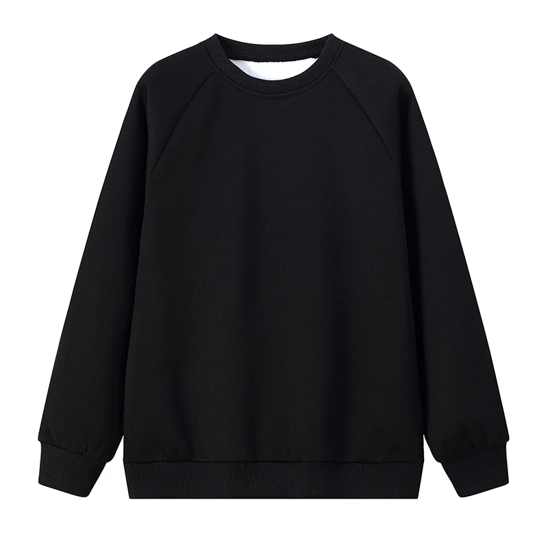 Children\'s spring and autumn solid color sweater boy comfortable leisure sports long sleeve T-shirt girl Joker fashion sweater