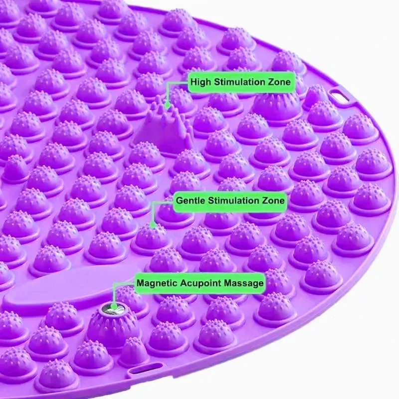 Tabla de Acupuntura No Tóxica con Púas para Masaje de Pies, Equipo de Fitness y Relajación Corporal