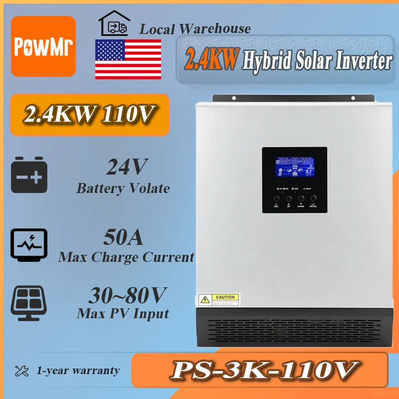 Powmr 2.4KW Hybrid … - image