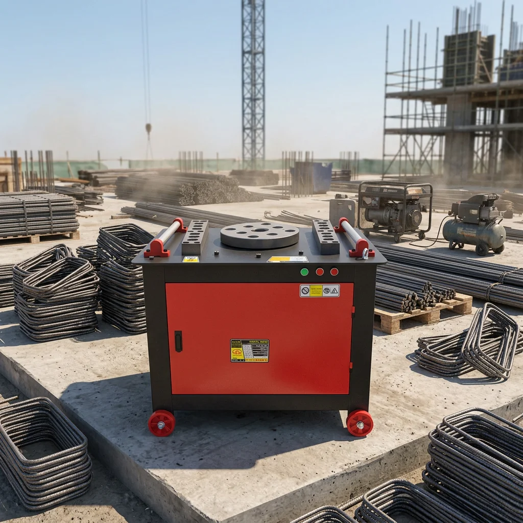 Customized Automatic Steel Bar Bender Forged Carbon Steel Rebar Bending Machine for Concrete Structures Rebar Bender Price