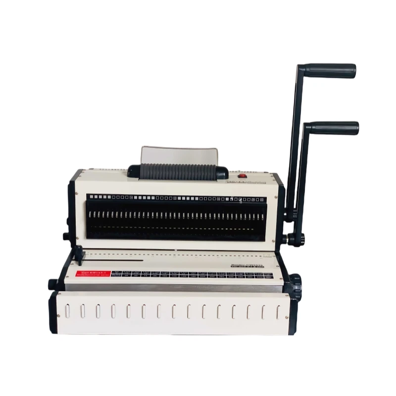 Coil and Wire 3:1  2-In-1 Punching and Binding Machine 340mm Binding Machine With Spiral