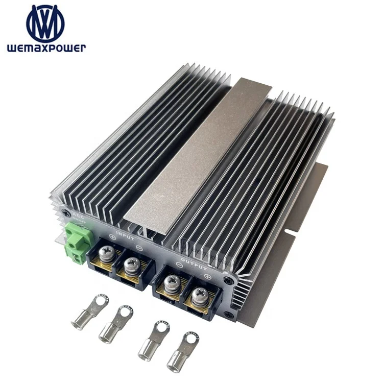 Waterproof 12vdc step up 56vdc 10a converter 12v to 56v 10amp dc to dc voltage regulator