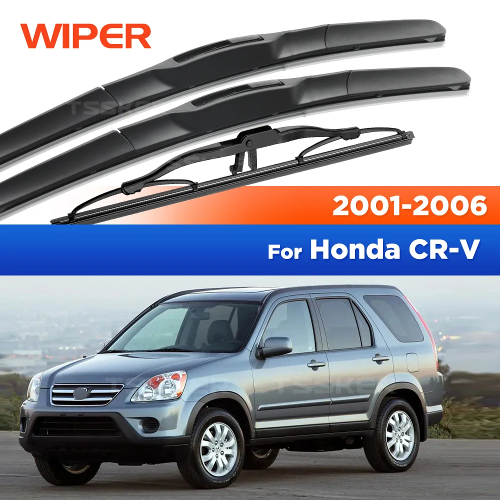 

Front & Rear Wiper For Honda CR-V CRV MK2 2001-2006 2002 2003 2004 Wiper Blades Windshield Windscreen Window Brushes 21"+20"+11"