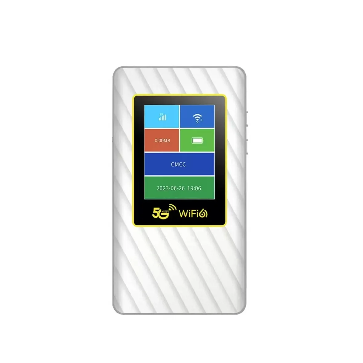 B-M 5G Mobile WIFI Router Portable Wifi Hotspot 2.4G 5G+Wifi 6 Fast Charge 5000 Mah Wireless Wifi Router Support 16 Users