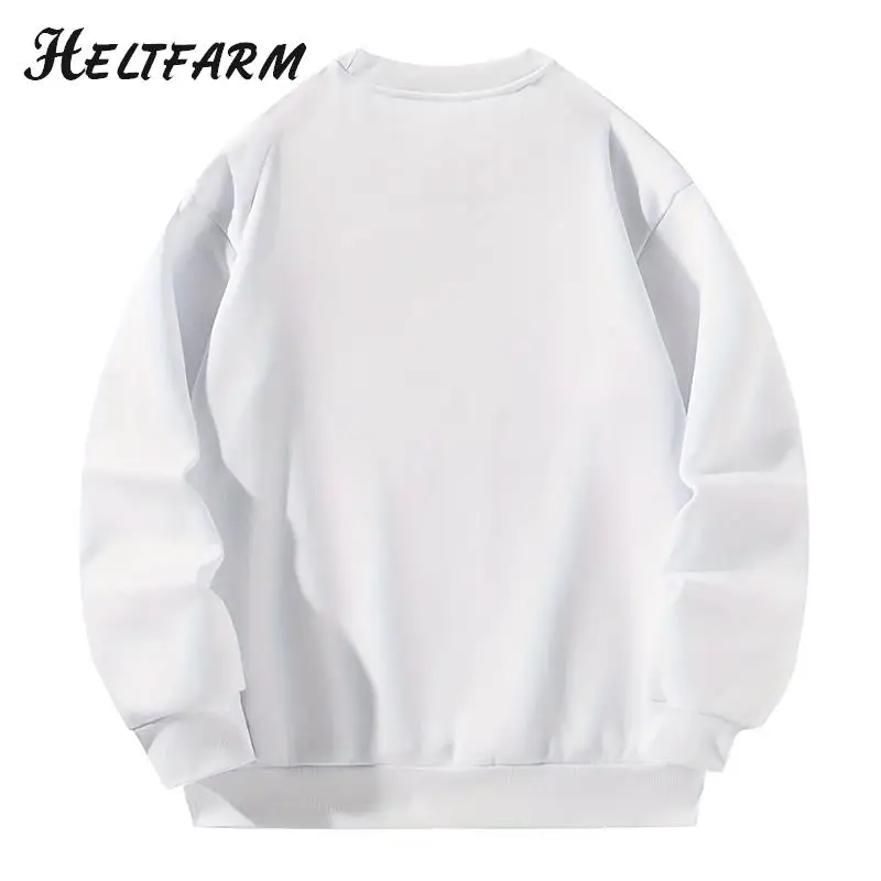 Drop Shoulder einfarbig Damen Sweatshirt Rundhals ausschnitt Langarm locker lässig Sweatshirt