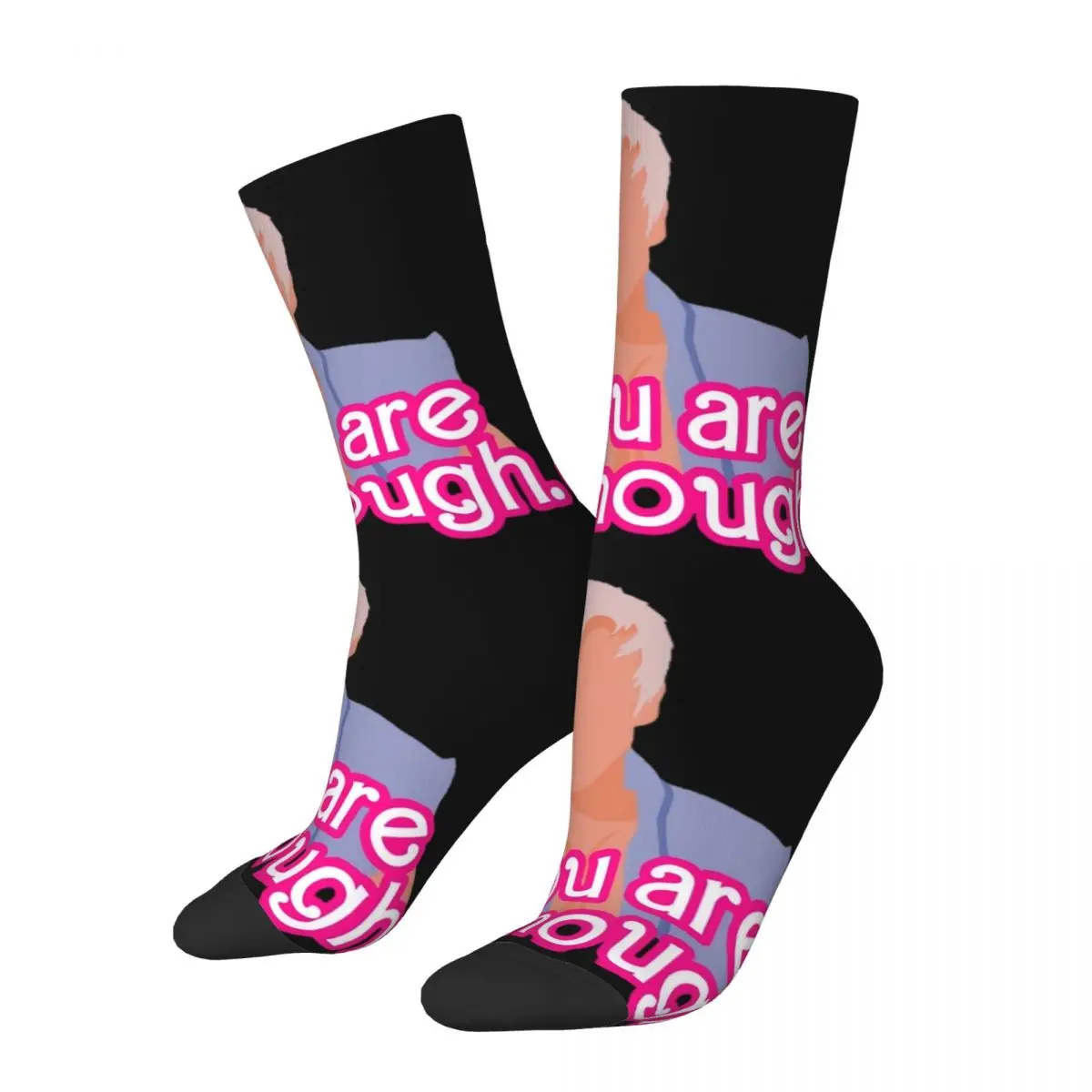 

Fashion You Are Kenough Theme Warm Socks Product Spring Autumn Winter Ryan Gosling Cute Middle Tube Socks Breathable