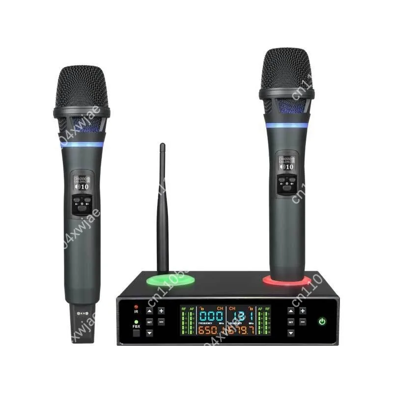 

Беспроводной микрофон UHF, перезаряжаемый встроенный приемник с защитой от обратной связи, стабильный чистый звук