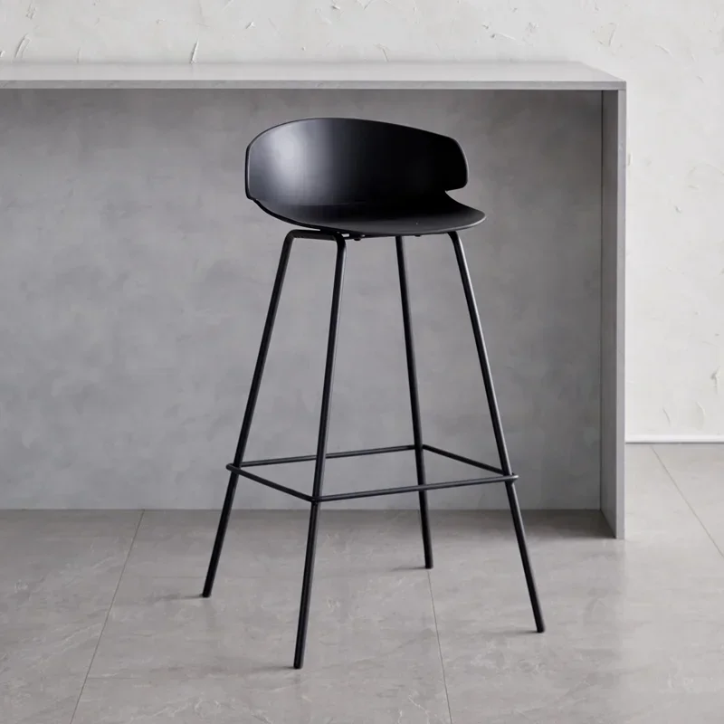 

Modern Designer Counter Bar Chairs Dining Kitchen Minimalist Bar Chairs Outdoor