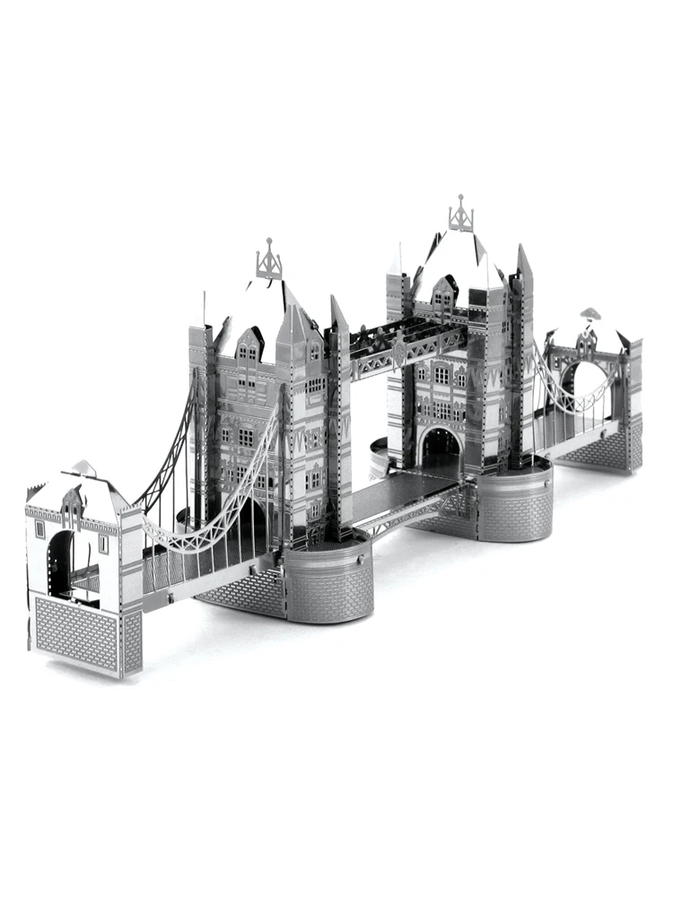 3D Metal Puzzle model kits DIY Laser Cut Puzzles Jigsaw Toy For Children
