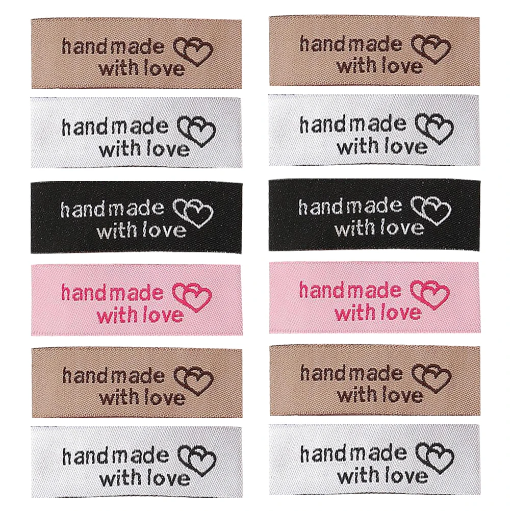 

80 Pcs Clothing Collar Lable Label Personalized Craft Labels Tags for Material Handmade Sewing Suite Child