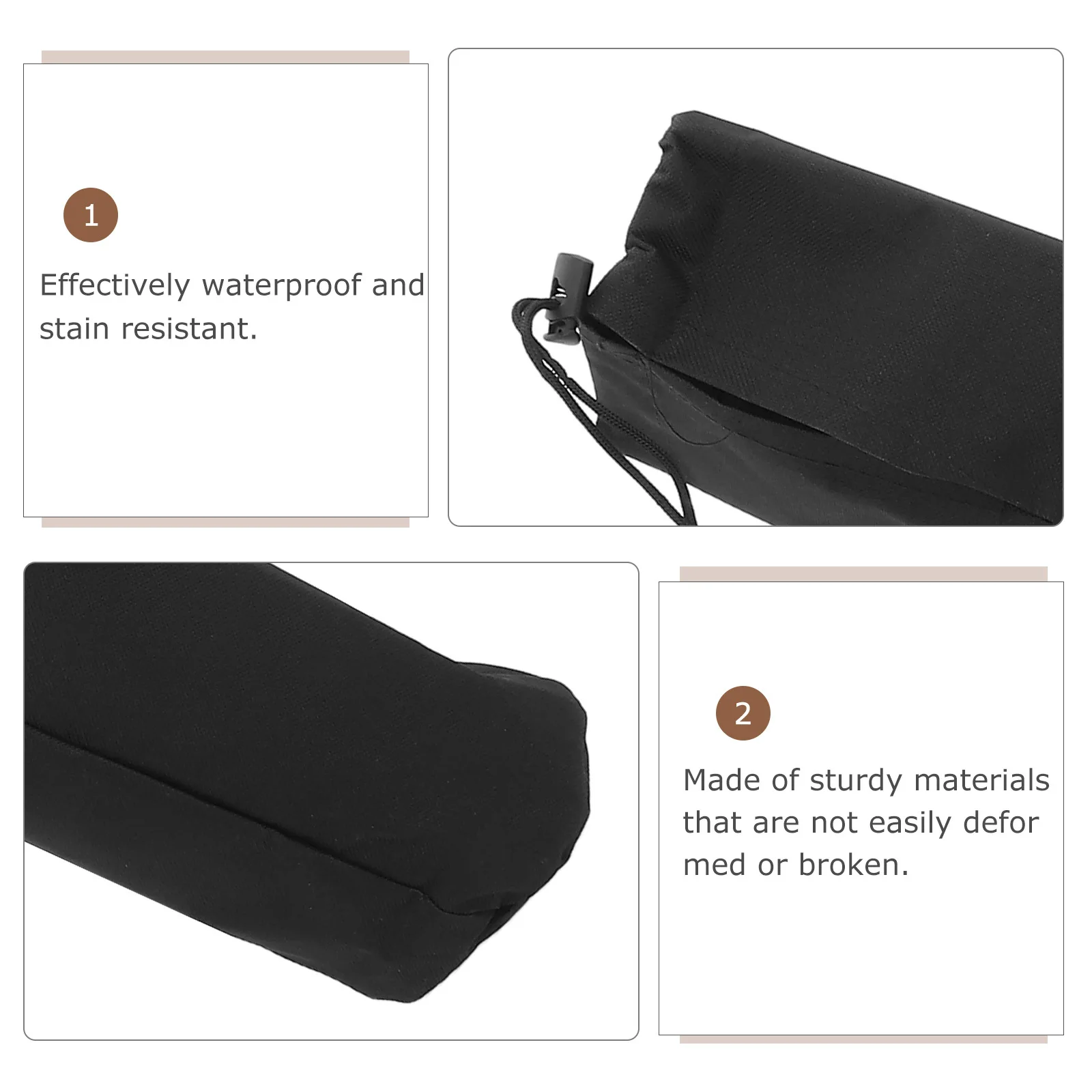 متعددة الأغراض عمود الخيمة حقيبة التخزين المحمولة التخييم المشي لمسافات طويلة في الهواء الطلق الصيد رود حمل الحقيبة مقاوم للماء أكسفورد القماش المنظم