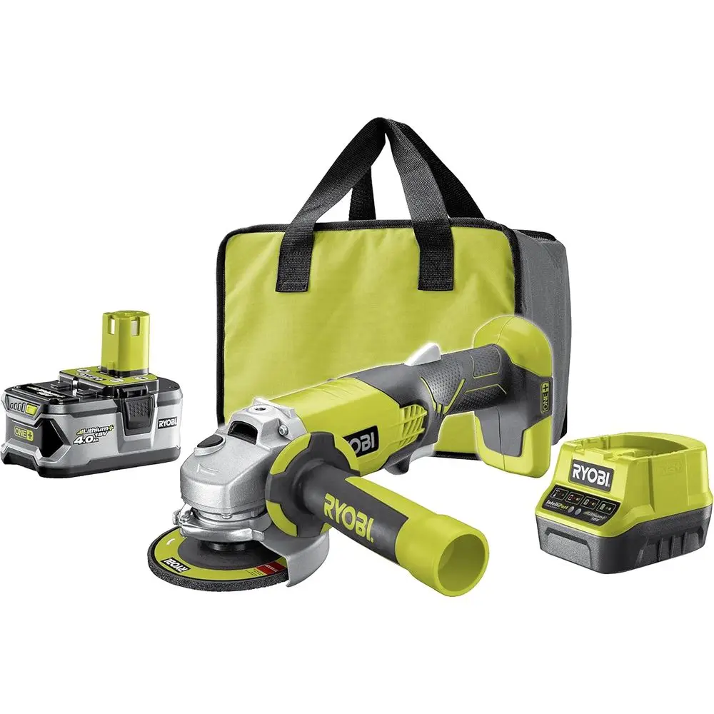 

18V 115mm 7500 RPM Angle Grinder Kit with 4.0Ah Battery