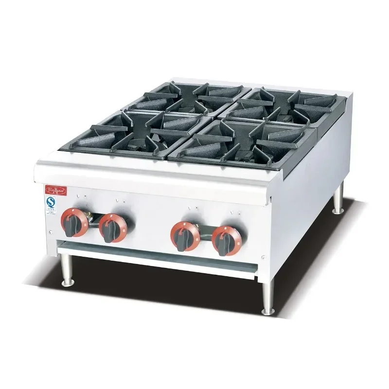 

Table top Commercial Gas Cooking Stoves /American type Stainless Steel Gas 4 big burners