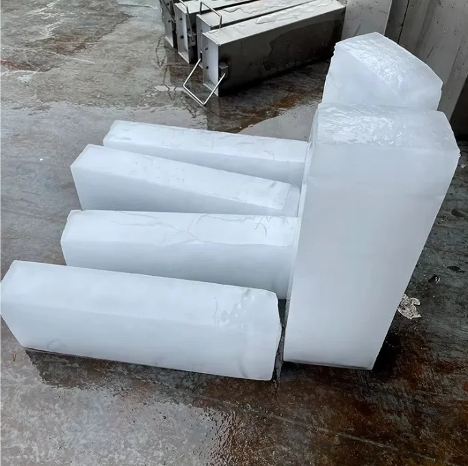 2ton Block Ice/strip Ice Machine Large Industrial Commercial Ice Generator Fresh Pure Ice Block Equipment Customizable Ice Size