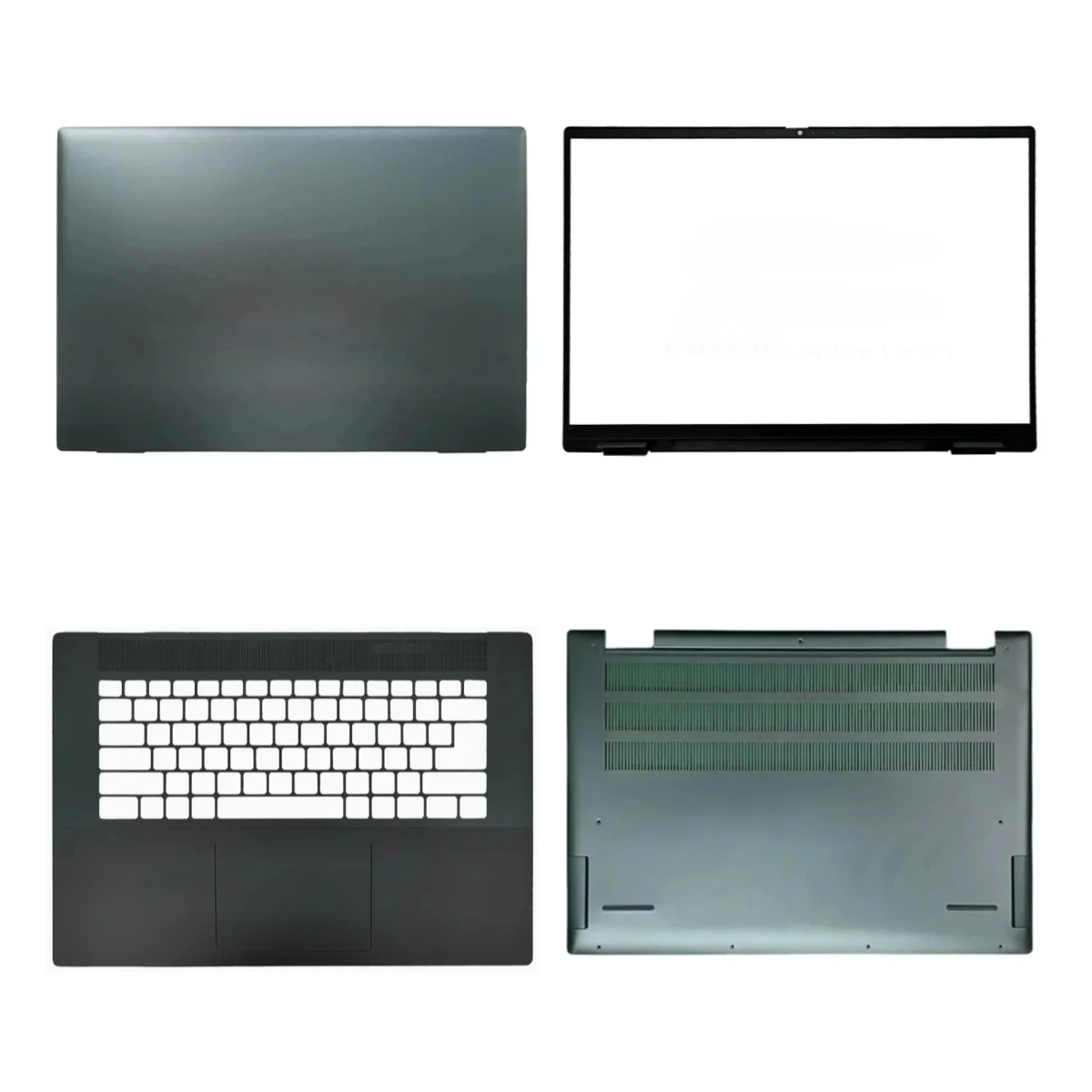 

laptops for Inspiron 16 Plus series 7620 and 7625 LCD screen top cover screen frame, palm rest bottom base articulated keyboard.