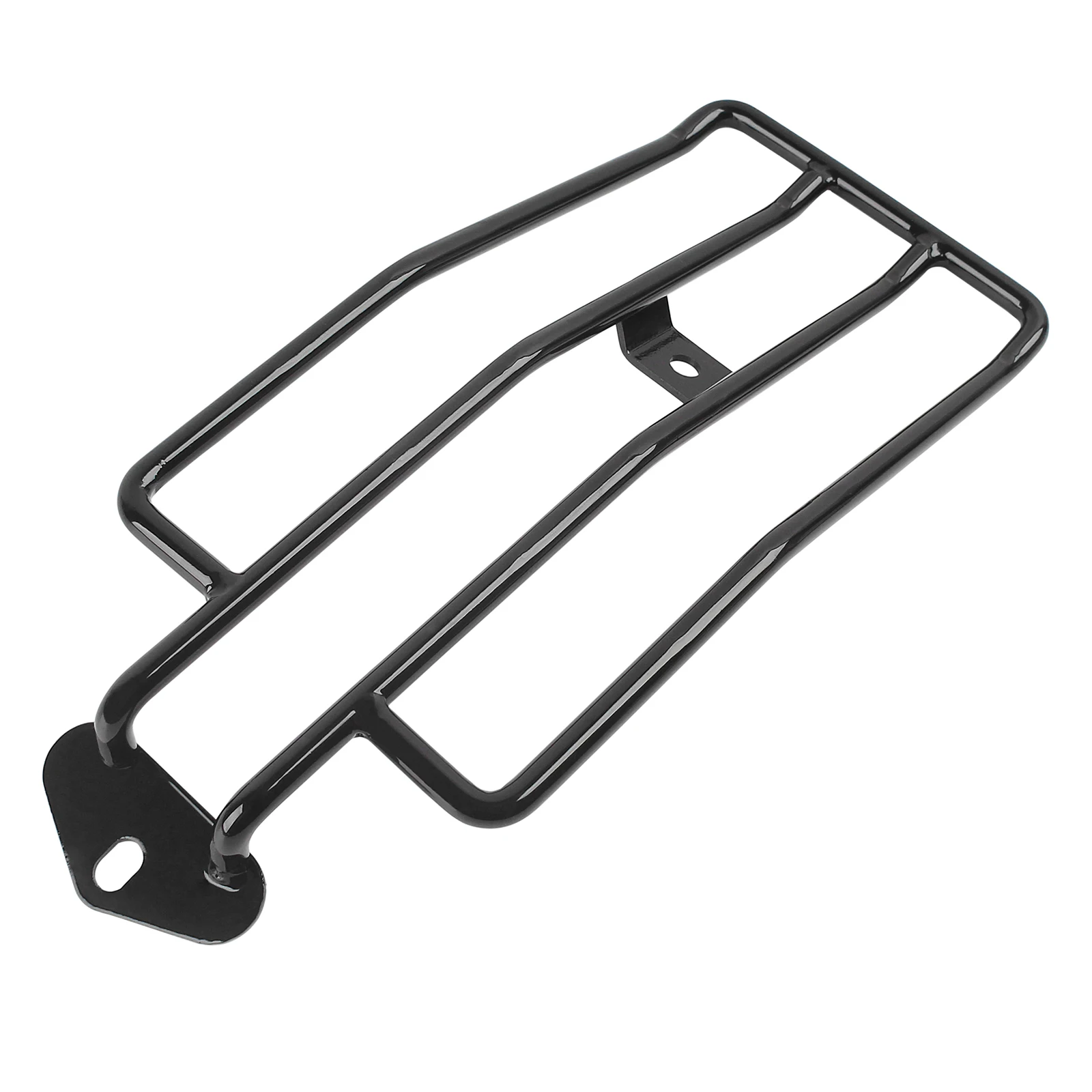 Motocykl czarny tylny fotel Solo bagażnik wspornik półka podporowa dla Honda Rebel CMX300 CMX500 ABS 2017-2024