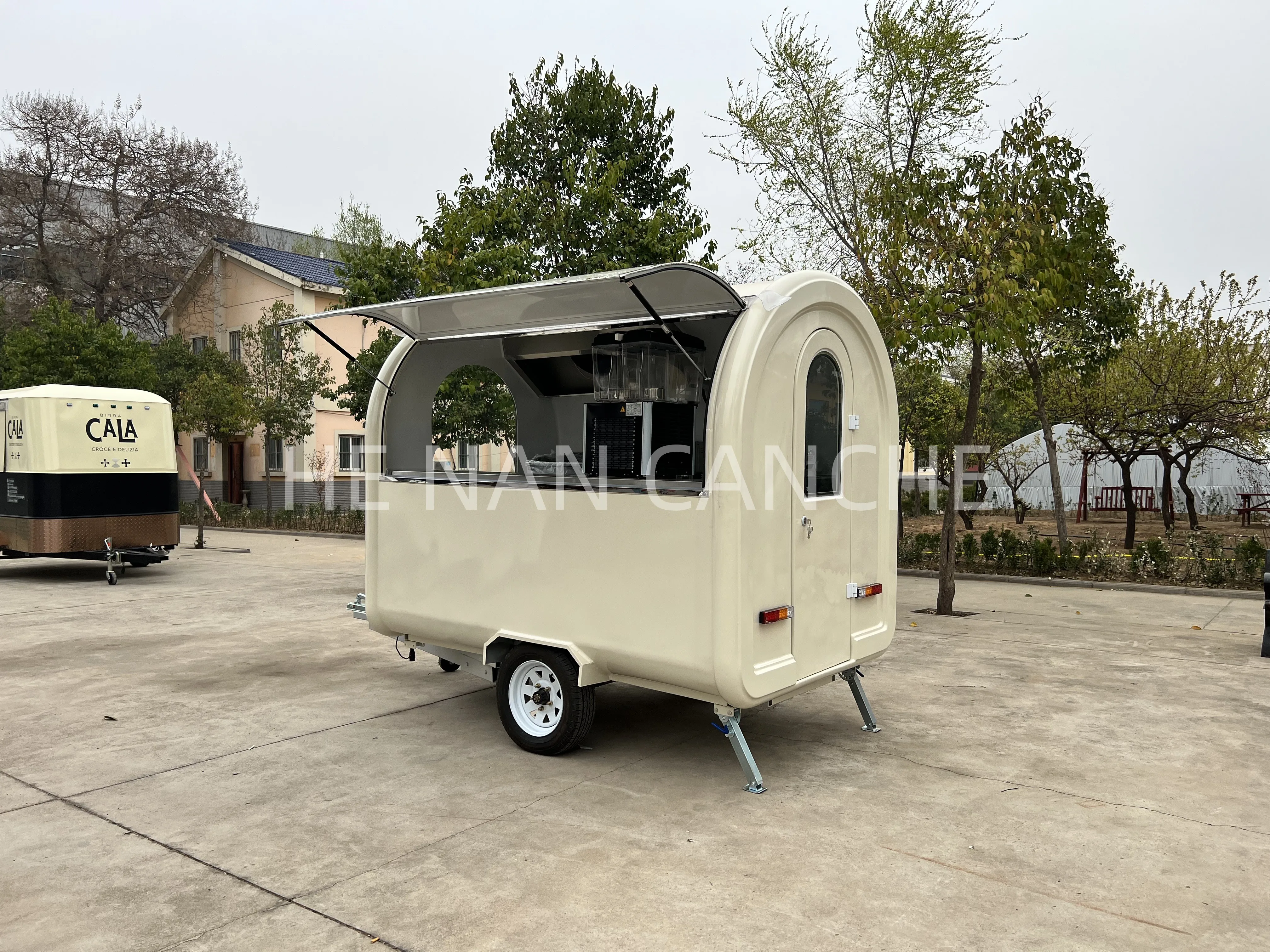 Hotdog Cart Custom Food Truck Mobile Kitchen Food Trailer Ice Cream Cart