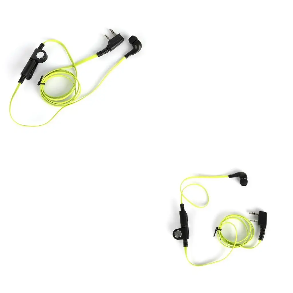 

Сменные двухсторонние радио наушники-вкладыши, рация, новинка, зеленый стиль, вкладыши для BF888s UV5R