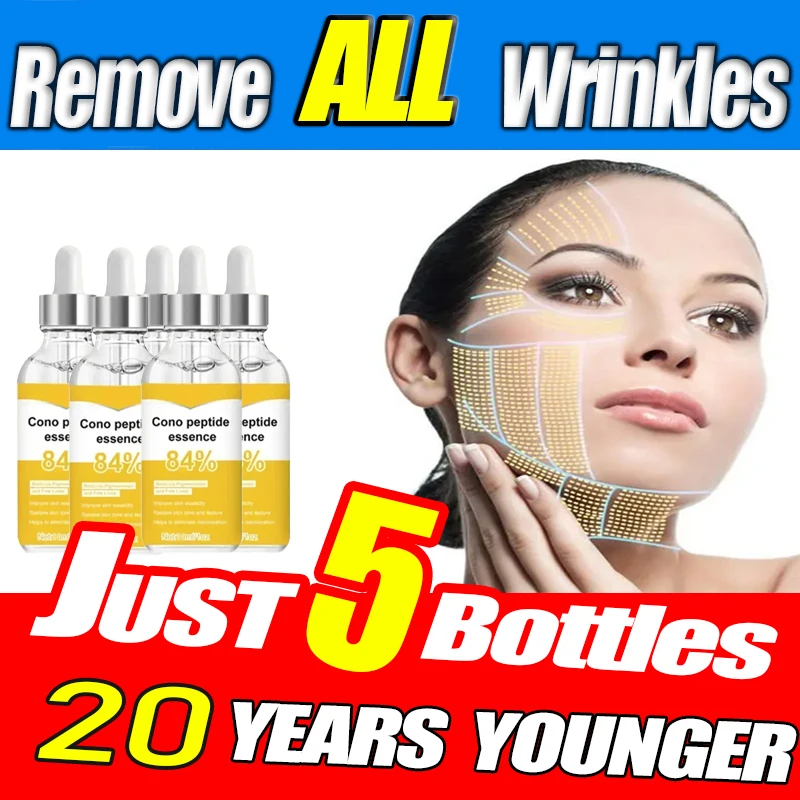 

Scrum Anti-wrinkle Facial Serum To Remove Wrinkles Fine Lines Around The Eyes Crow's Feet Neck Wrinkl Serum Facial