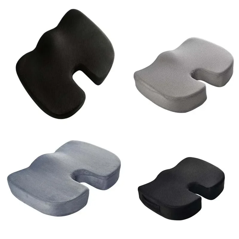 Cushion Orthopedic Chair Massage Pad for Home Office Comfortable and Soft Memory Foam Seat Coccyx Chair Cushion