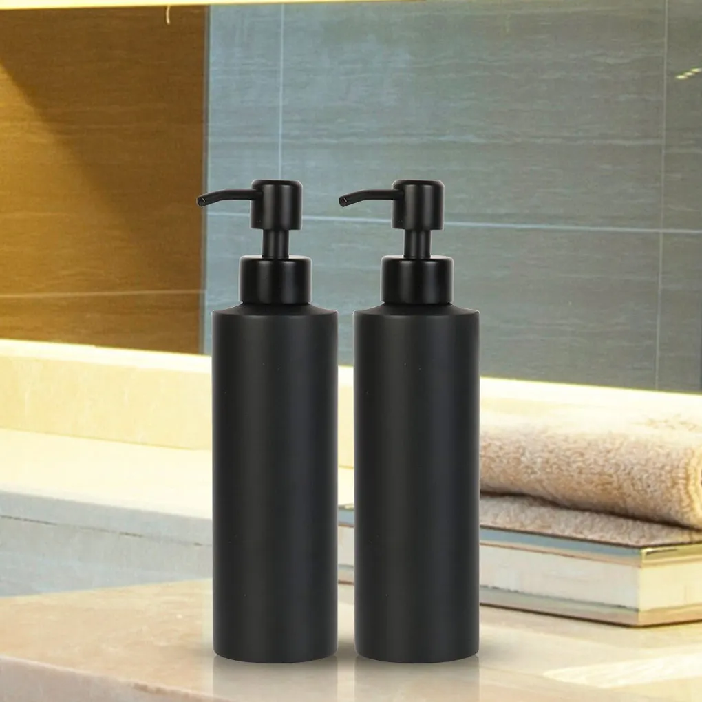 Lotion Pump Bottle  304 Stainless Steel  Fashionable Soap Dispenser Durable  Press Bottles Washroom Washing Cleaning