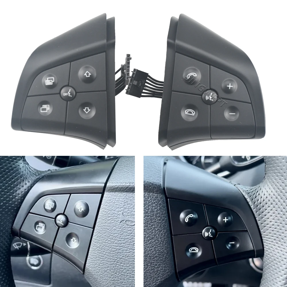 High Quality Steering Wheel Audio Control Switches Button For Mercedes Benz W164 W245 W251 ML GL 300 350 400 450 2006-2009