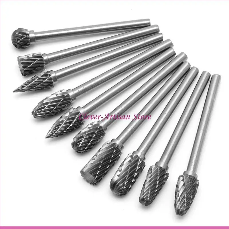 E06B Новый 10PC 1/8 "6 мм вольфрамовый карбид карбид реза