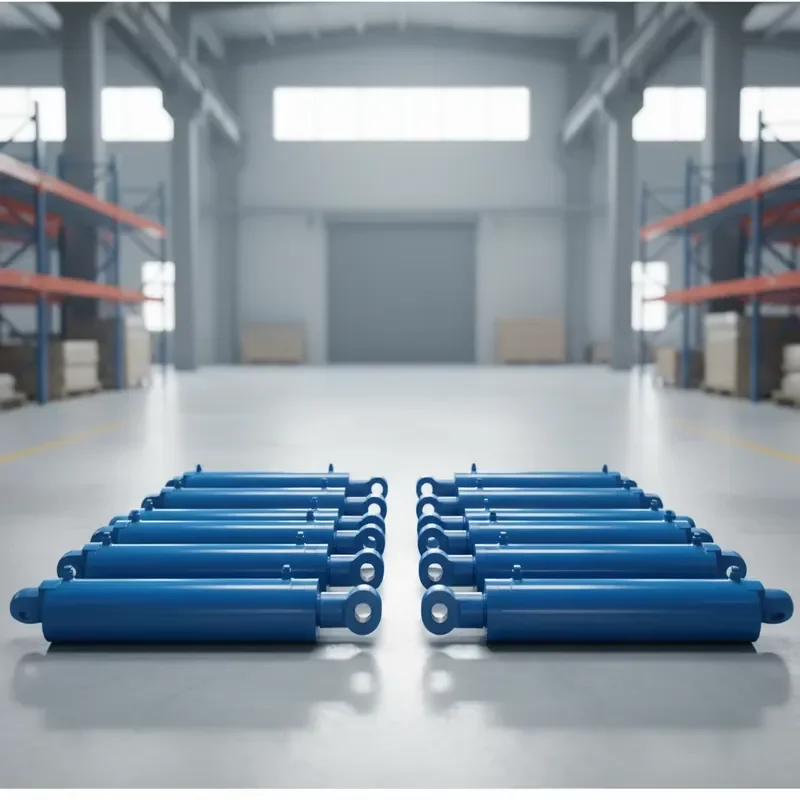 Mini Small Lift Double Acting Piston Telescopic Hydraulic Cylinder Long Stroke 100-50 Ton Press