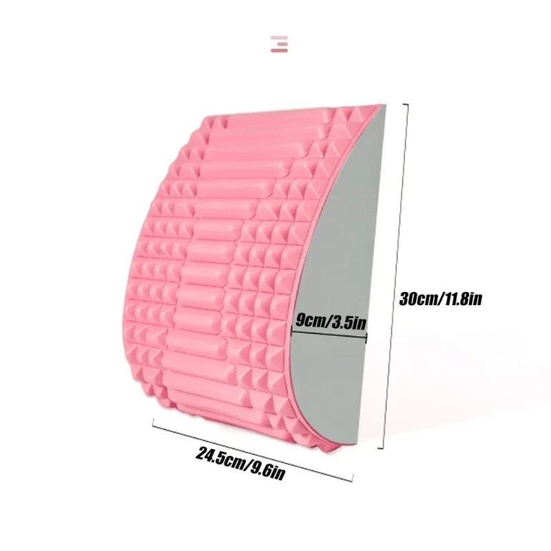 Back Stretcher Pillow Waist Massage Neck Lumbar Support Massager Posture Corrector for Sciatica Herniated Disc Pain Relief - view 6