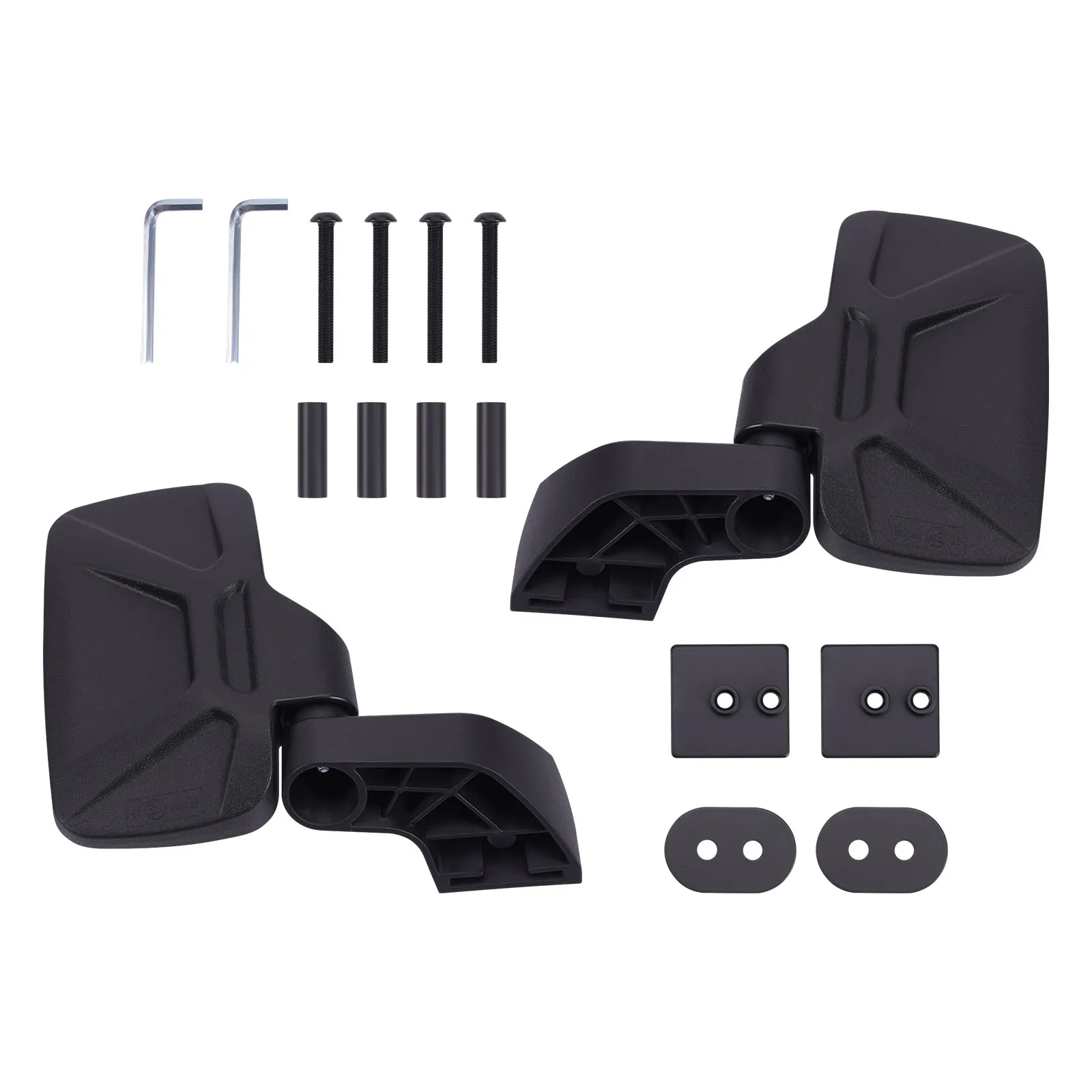 طقم مرايا جانبية UTV مثبتة على الباب 2x لـ Polaris SP 570/Commercial PRO XD 18-23