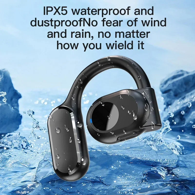 Wireless Bluetooth Headphones Air Conduction Earphones With Microphone Handsfree Noise Canceling Headset For Driving Audifonos image 4