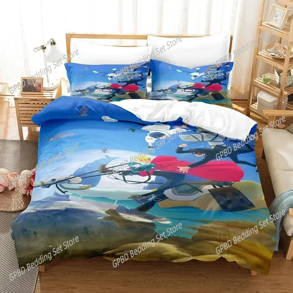 

Anime TRIGUN STAMPEDE Comfortable Duvet Quilt Cover Pillowcase Bedding Set Children Bedroom Decoration Home Textile