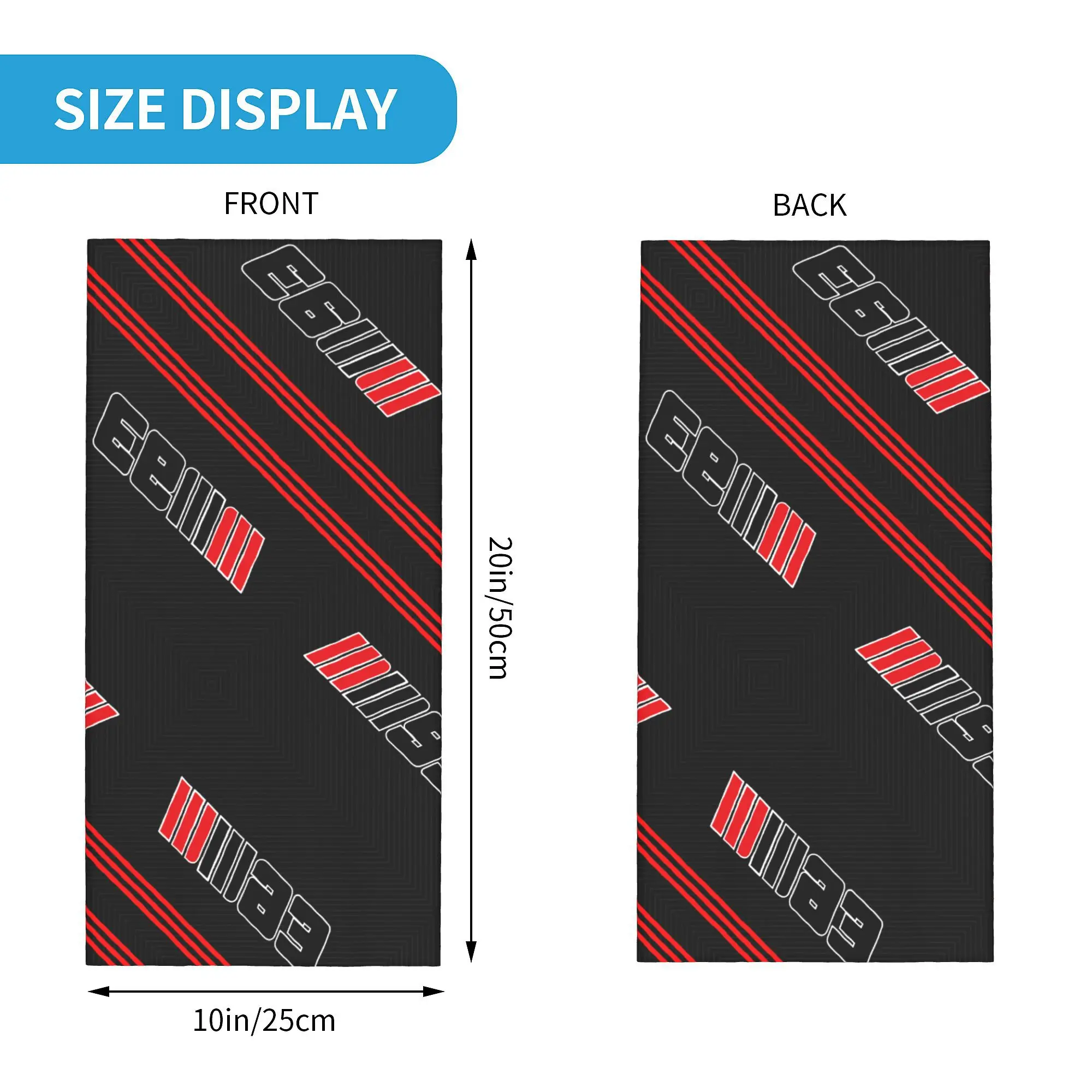 Custom 93 Marquezs Marxs Car Bandana Neck Gaiter UV Protection Face Scarf Cover Men Women Headwear Tube Balaclava
