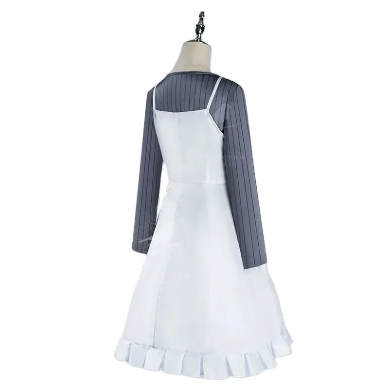 2025 neue Anime Oshi No Ko Hoshino Ai Cosplay Kostüm Täglichen Kleid Weiß Lange Slip Rock Hemd Set Frau Ou