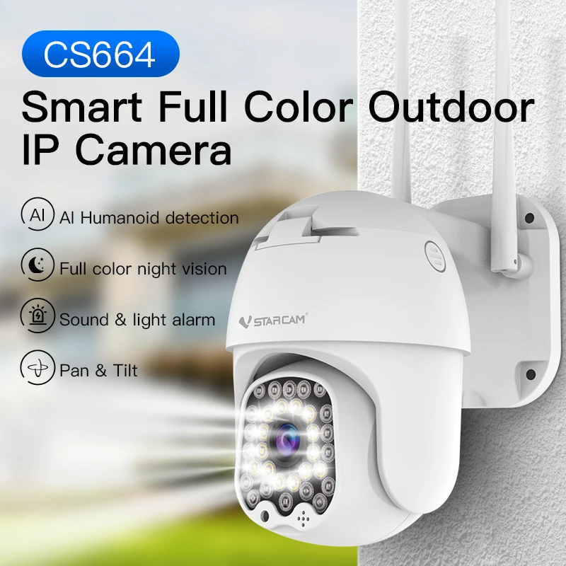 Vstarcam 3MP Outdoor Wifi IP Camera  Audio CCTV Surveillance 1080P Wireless Human Detect Surveillance Night Vision Security Cam