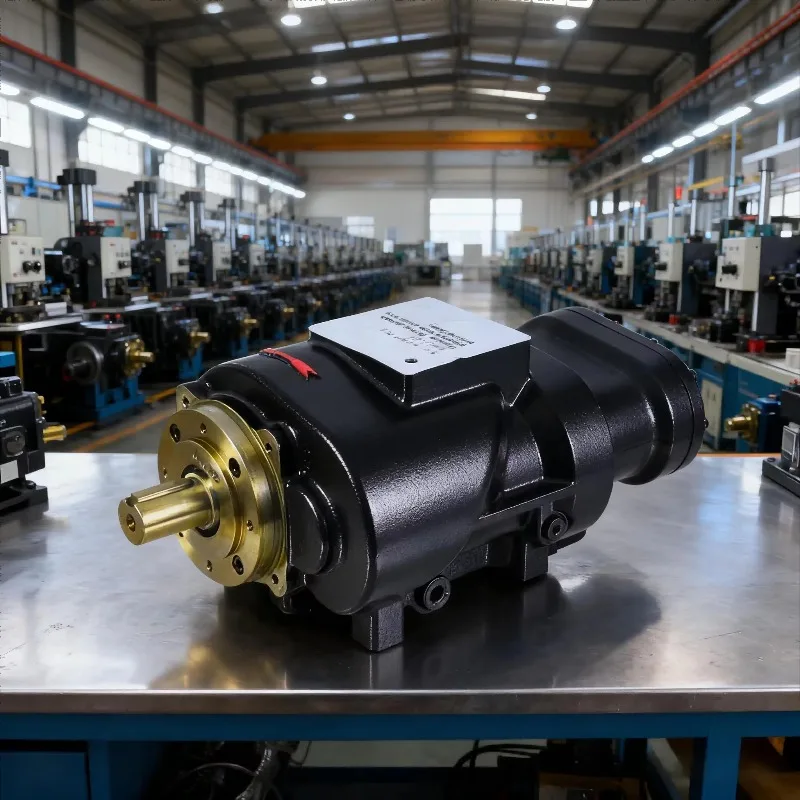 Single stage high-efficiency air compressor gas end cast iron alloy industrial grade