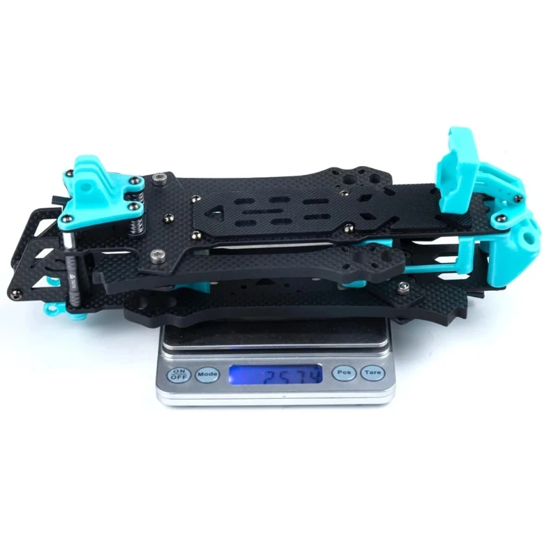 Axisflying KOLAS7 7 Inch 298mm Foldable FPV Drone Frame Kit Long Range Freestyle Quadcopter Frame Compatible with DJI O3 Air Uni