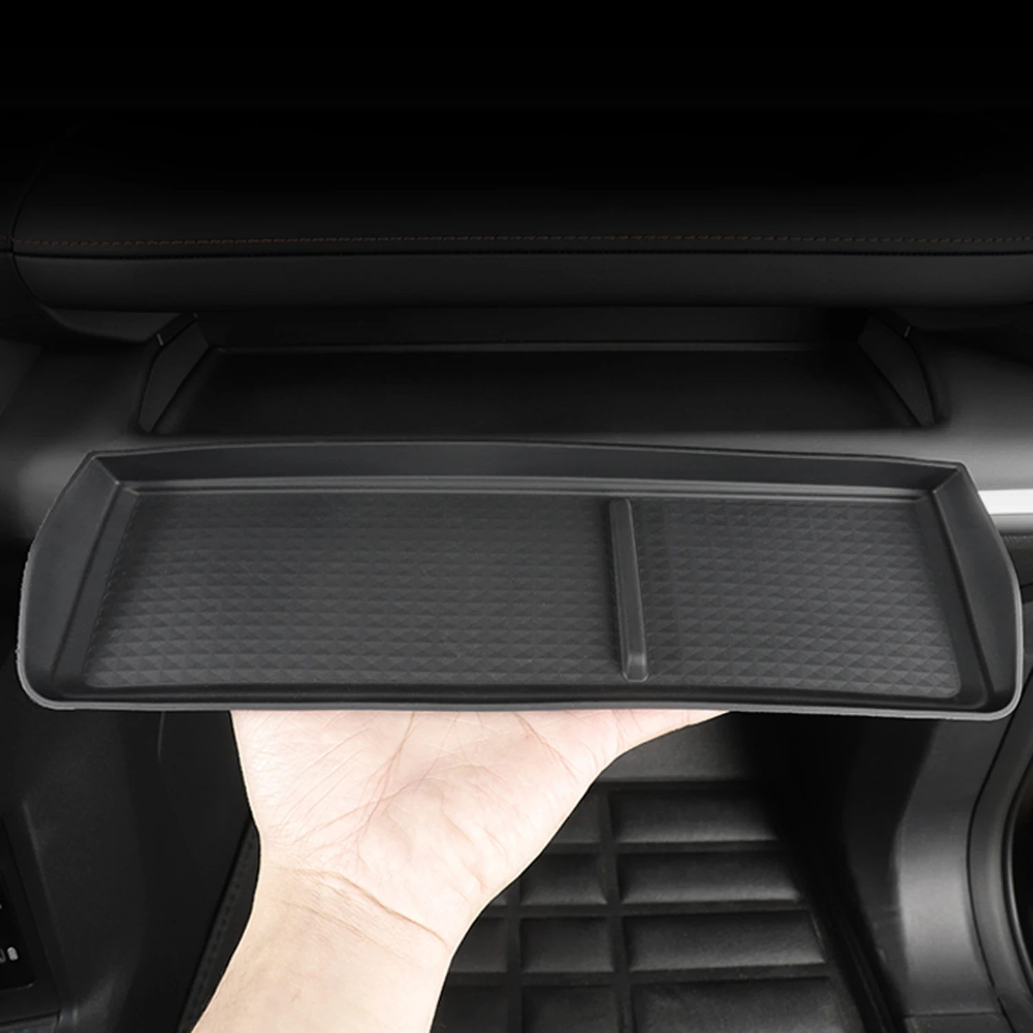 

For Chery Jetour T1 2024 2025 Car Glove Box Organizer Dashboard Storage Tray Compartment Insert 1PC