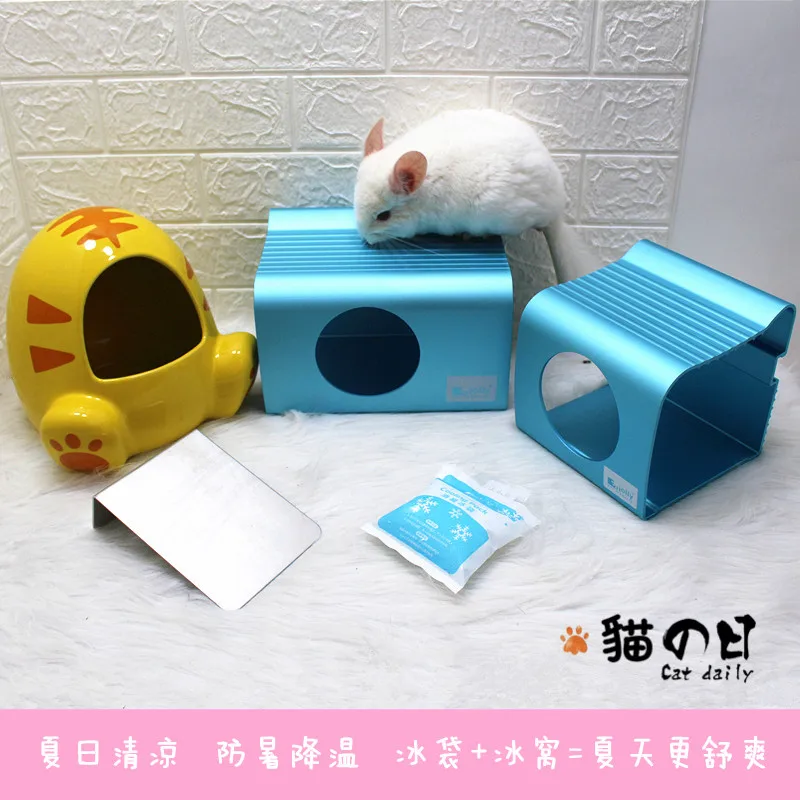 Ice nest constant temperature rabbit house ice collapse air conditioning room cooling table cooling ceramic bath heat