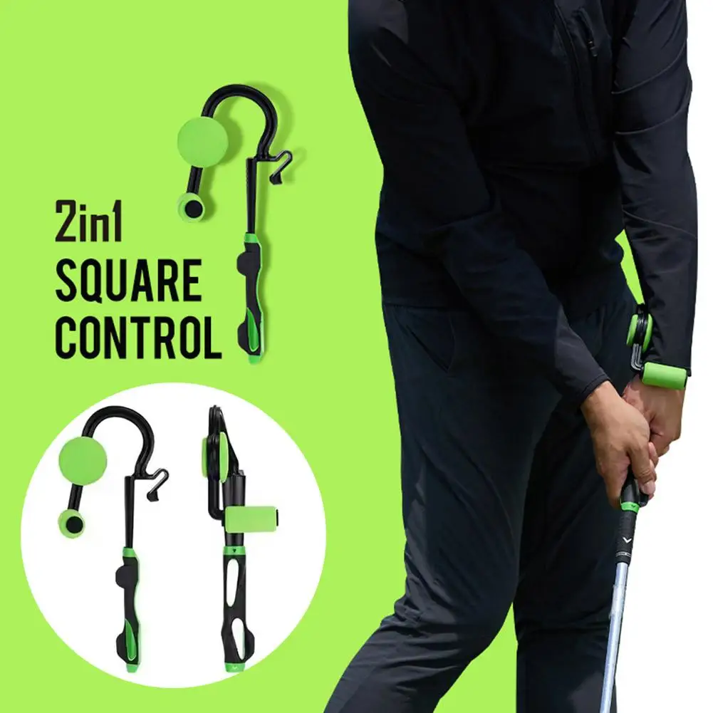 

Golf Swing Trainer Beginner Gesture Alignment Correct Corrective Practical Posture Practicing Golf Guide Supplies Sports W6P8