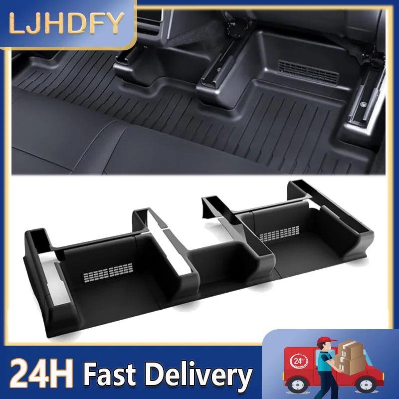 

Для Tesla Model Y Juniper 2025+ Защитная накладка из TPE на угол под сиденьем, защита направляющих сиденья, декоративная накладка от царапин, флокированный аксессуар