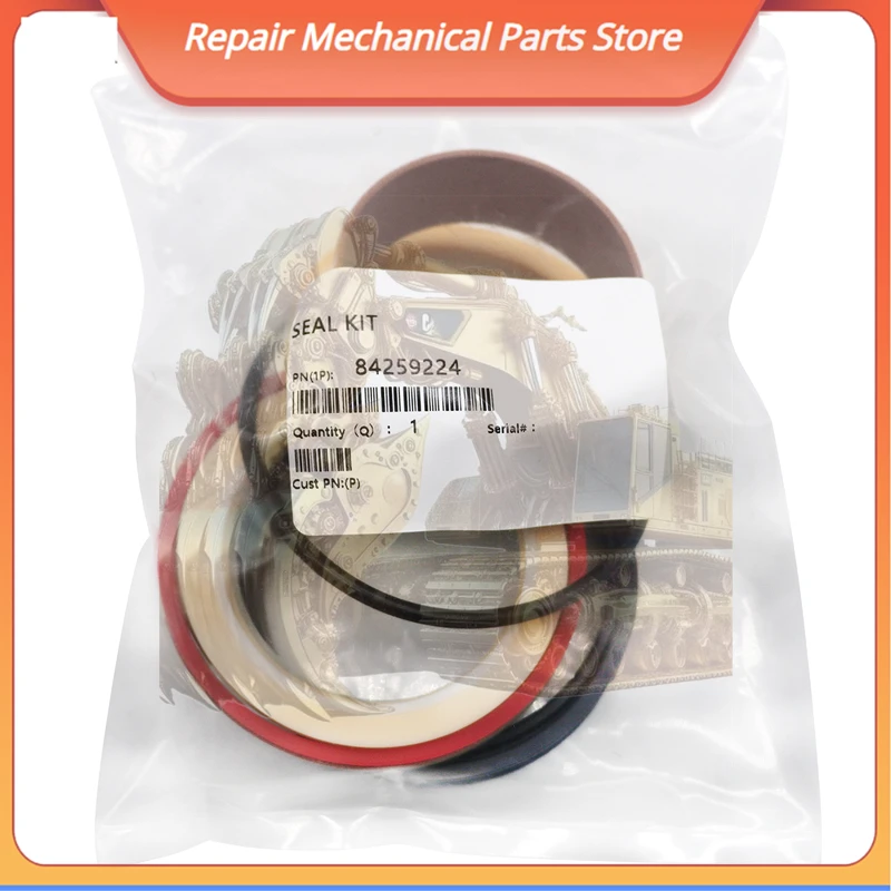 

For Case 84257323 84259224 84257765 Backhoe Hydraulic Cylinder Seal Kit