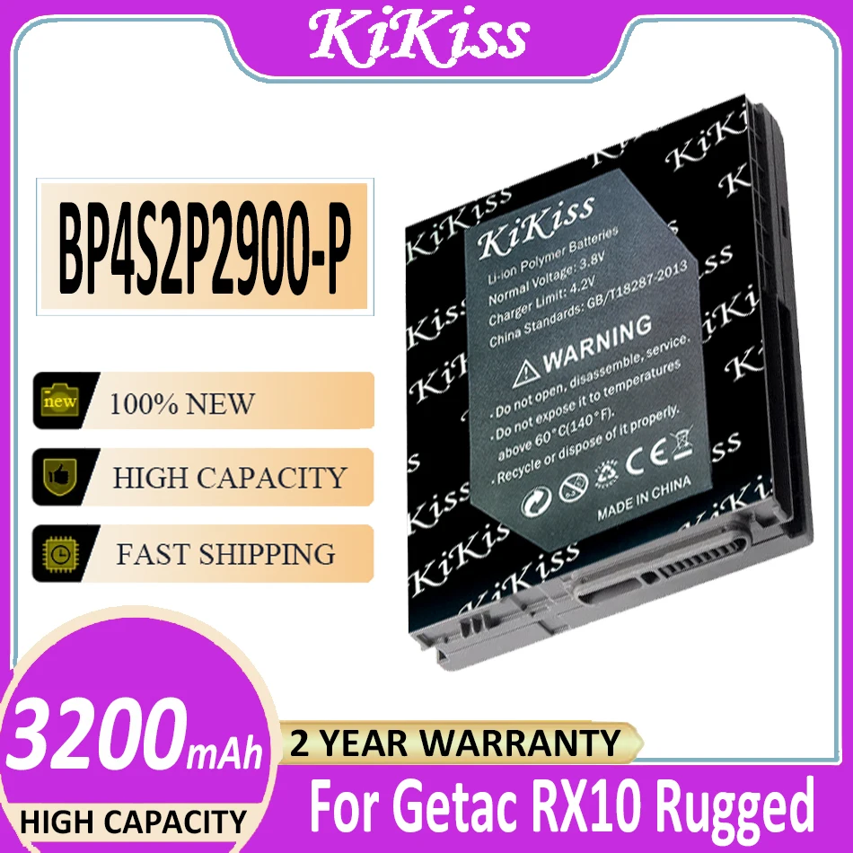 

Battery BP4S2P2900-P 3200mah For Acer Getac RX10 Rugged 441871900001 4418719000 Portable batteries