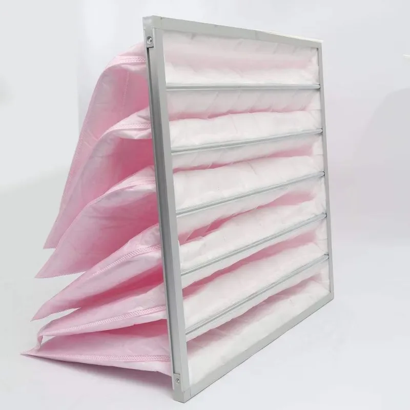 

Universal F8 medium efficiency bag filter, high airflow capacity
