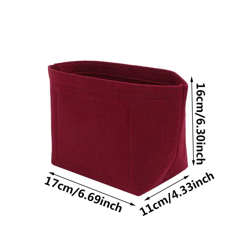 

Прочные сумки для хранения, портативная фетровая сумка для подкладки, дорожные сумки с несколькими карманами, фетровая сумка-органайзер в сумке, мини-карман