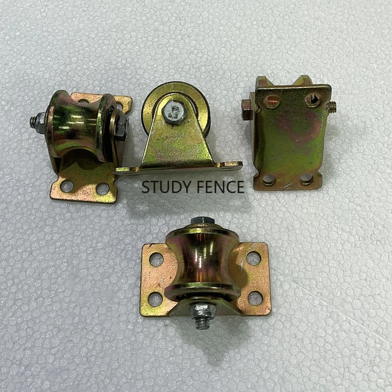 1.2inch U V Groove Wheel&Bracket Heavy Duty Rigid Caster Patio Sliding Fence Factory Gate 1pc Metal Pulley image 6