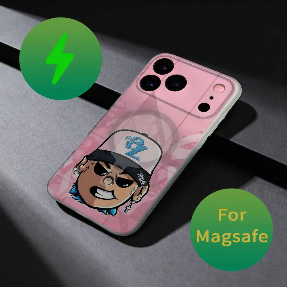 حافظة هاتف B-Blessd TRINIDAD BENDITA لهاتف iPhone 17,16,15,14,13,12,X,XS,Pro,Max,Plus,E,Air,Mini مع Magsafe مغناطيسي بلوري #6