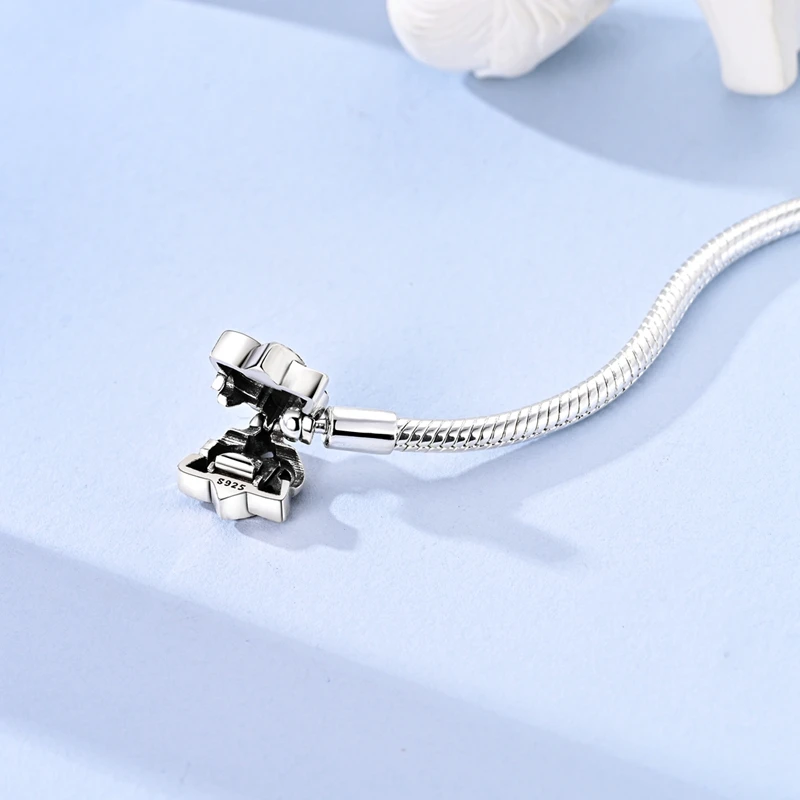 الأصلي سوار الأبدية الحب القلب 925 فضة سلتيك الأفعى سلسلة سوار سحر المرأة غرامة هدية مجوهرات الإكسسوار #5